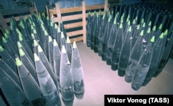 Снаряды для орудий в цехе Стерлитамакского машиностроительного завода