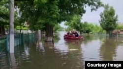 Олешки после разрушения плотины Каховской ГЭС