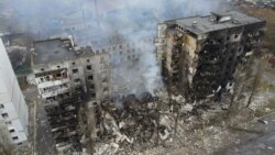 Жилой дом в поселке Бородянка Киевской области, разрушенный в результате обстрелов российской армии, 3 марта 2022 года