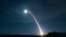 Фотография с промежуточных испытаний межконтинентальной ракеты Minuteman III в феврале 2020 года