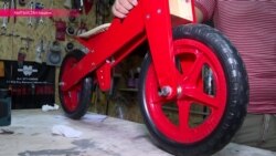 Беговелы made in Kyrgyzstan: деревянные и развивают самостоятельность