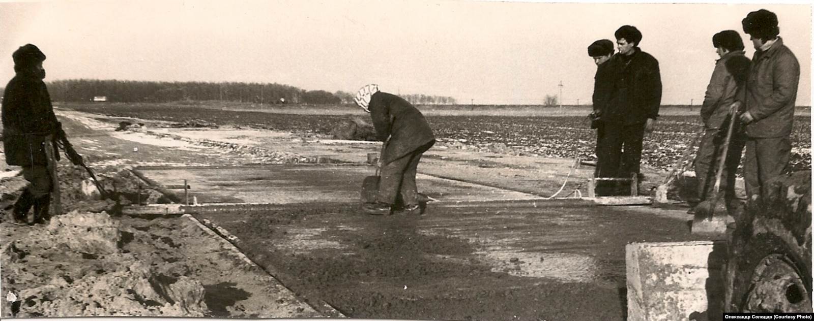  Строительство Чигиринской ГРЭС, личный архив Александра Солодара