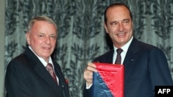 Ширак с Фрэнком Синатрой