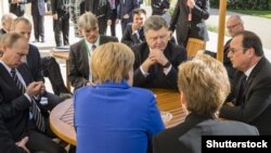 Встреча в "Нормандском формате" в октябре 2015 года