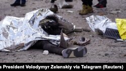 Сумы после ракетного удара 13 апреля 