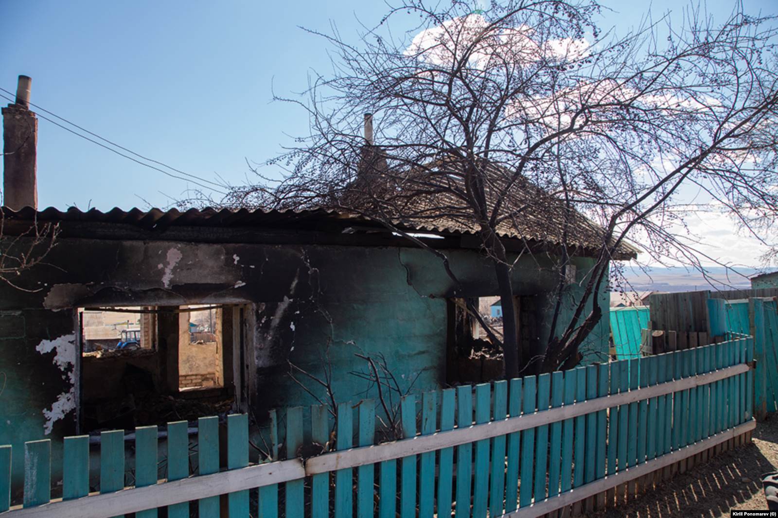 Село Унда Балейского района Забайкальского края. 20 апреля 2019 года. Фото: Кирилл Пономарев