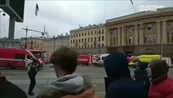 Ситуация на подходах к станции метро "Технологический институт" в Петербурге