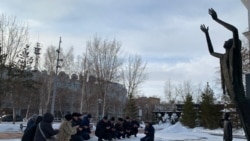 Молитва по погибшим в авиакатастрофе. Нур-Султан, 28 декабря 2019 года