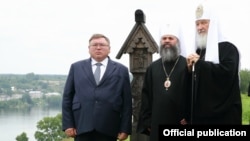 Патриарх Кирилл в Плесе 