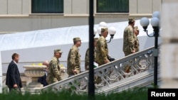 Делегация Украины во дворце Чираган