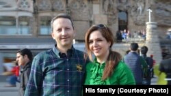 Ахмадреза Джалали со своей женой Видой Мехраннией