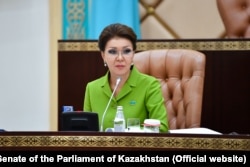 Дарига Назарбаева в бытность председателем сената парламента Казахстана