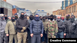 Участники группировки "Русская община"