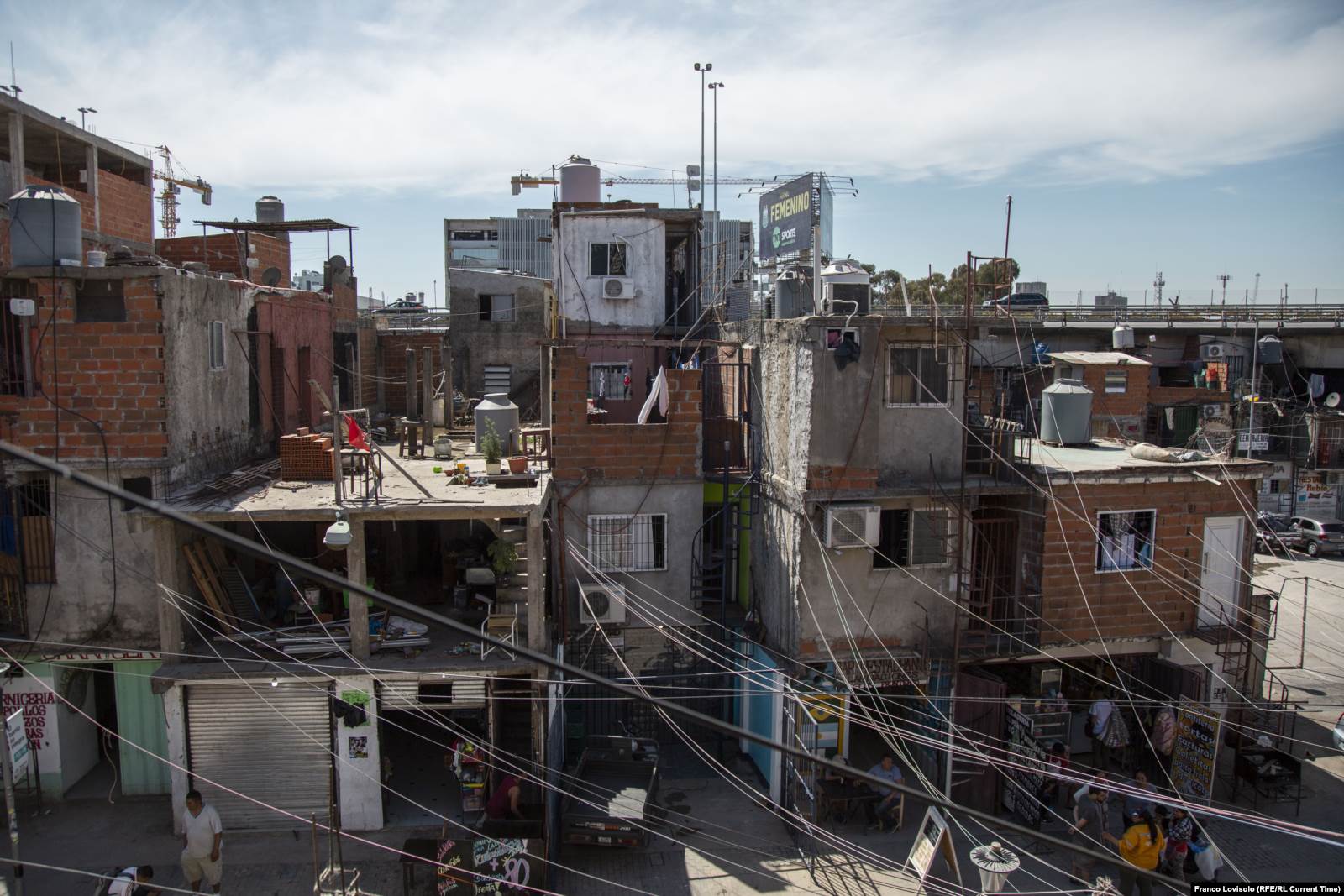 Большинство живущих в "Вище 31" – эмигранты из Парагвая, Перу и Боливии. Фото: Франко Ловисоло