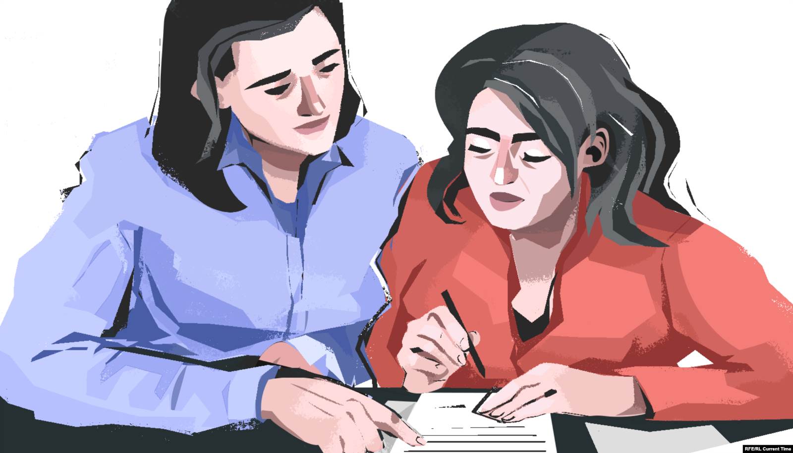 Иллюстрация: Любовь Моисеенко для Настоящего Времени