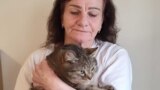 Галина Дербыш (с котом) 