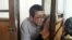 Kazakhstan - Amin Yeleusinov, chairman of the trade union of the Oil Construction Company, in the Almaty District Court No. 2. Astana, March 14, 2017.