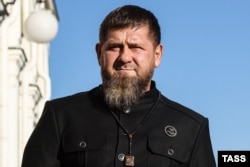 Рамзан Кадыров возле Большого кремлевского дворца, фото ТАСС, 21 октября 2024