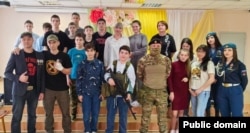 Встреча с участником войны в центре помощи детям "Волжский"