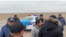 Полиция на месте проведения акции в Алматинской области