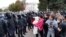 Протестующие и милиция в Гомеле, 27 сентября 2020 года